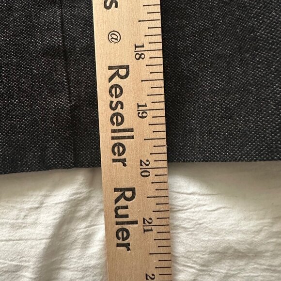 Banana Republic Womens Black Pencil Skirt Zipper Closure Size 6 Academia Preppy - Picture 8 of 8